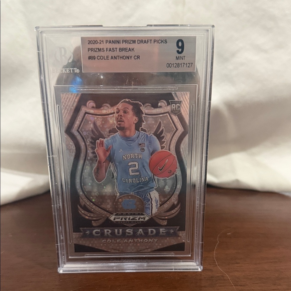 Panini Prizm Draft Picks - COLE ANTHONY - BGS MINT 9